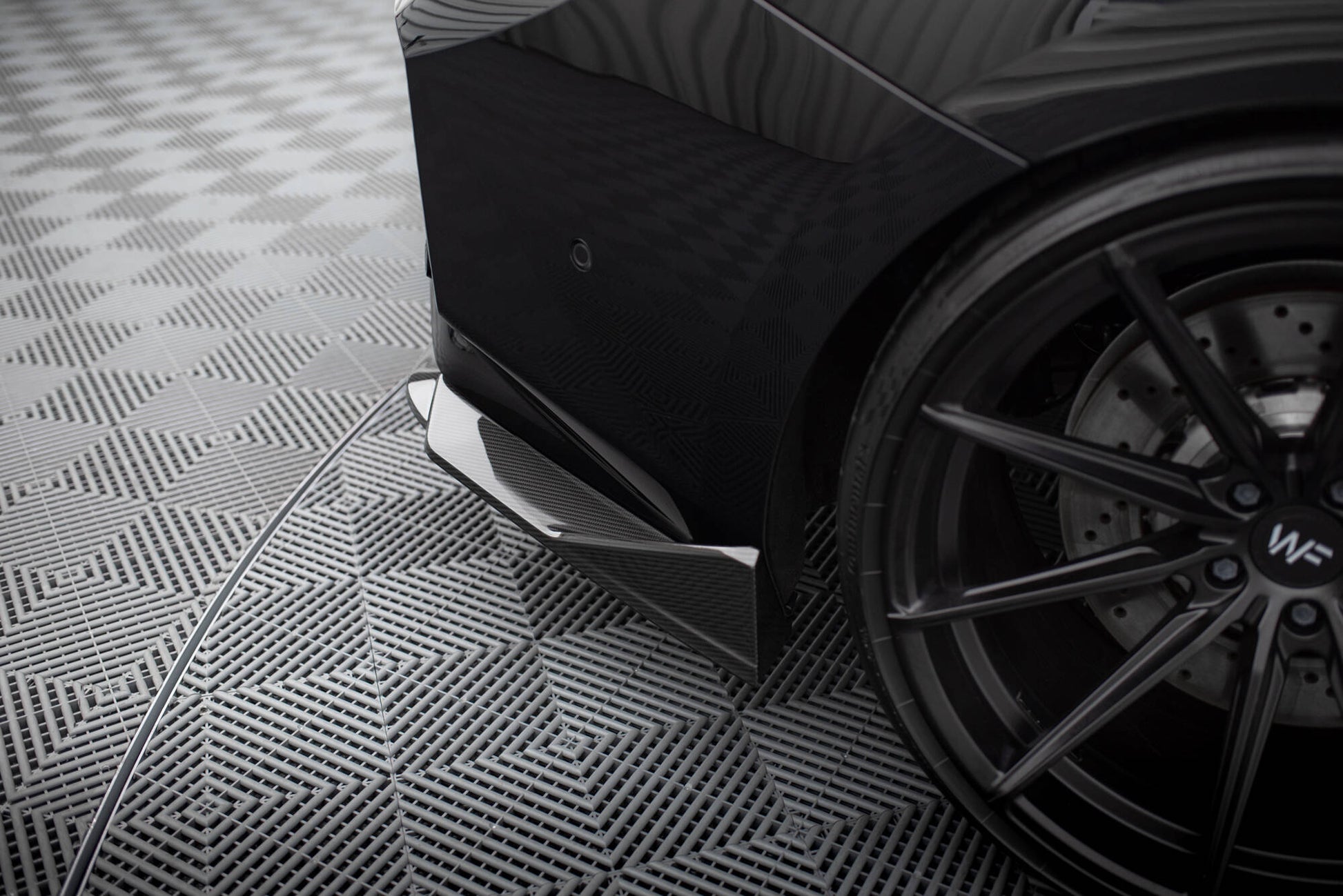 Maxton Set of Carbon Fiber Splitters BMW M2 G87 schwarz matt