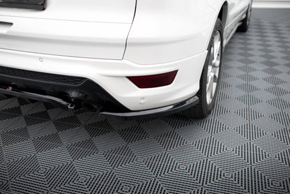 Maxton Heck Ansatz Flaps Diffusor für Ford Kuga ST-Line Mk2 schwarz Hochglanz