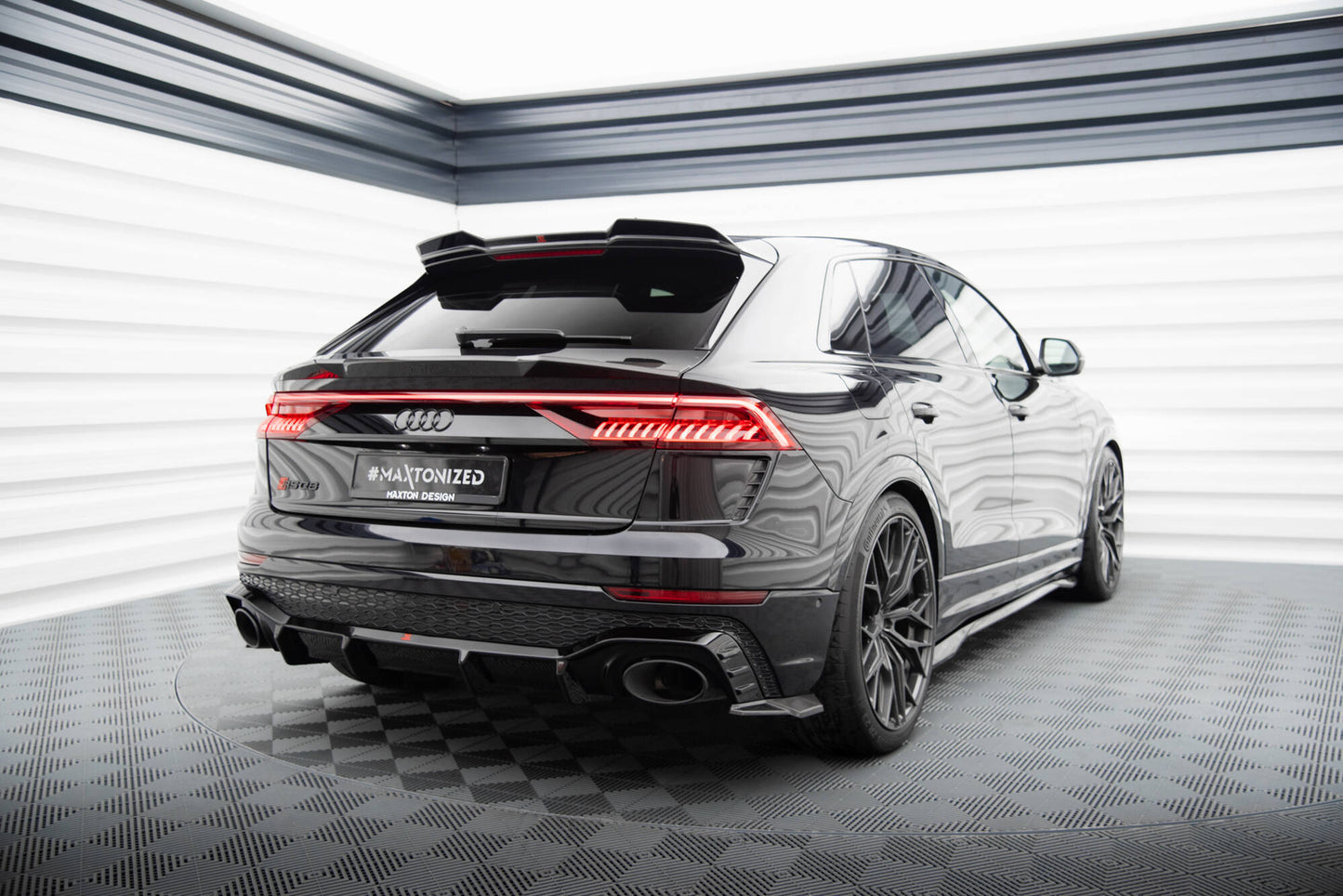 Maxton Carbon Fiber Heckklappenspoiler (Niedriger) Audi RSQ8 / SQ8 / Q8 S-Line Mk1