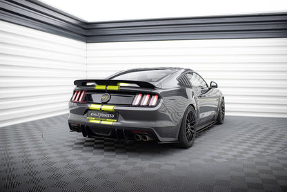 Maxton Street Pro Heck Ansatz Flaps Diffusor für  Ford Mustang GT Mk6