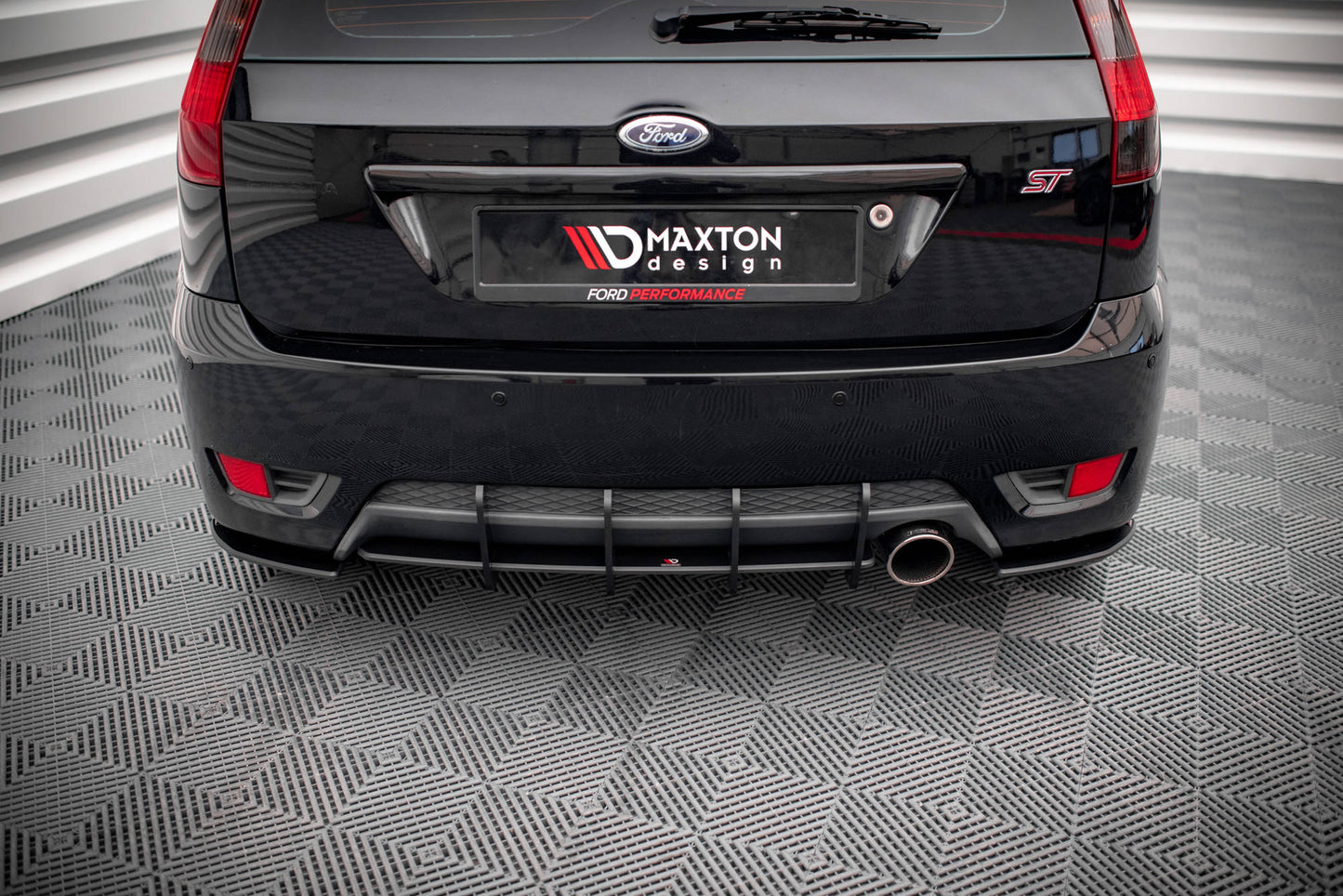 Maxton Street Pro Heck Ansatz Flaps Diffusor für Ford Fiesta ST Mk6