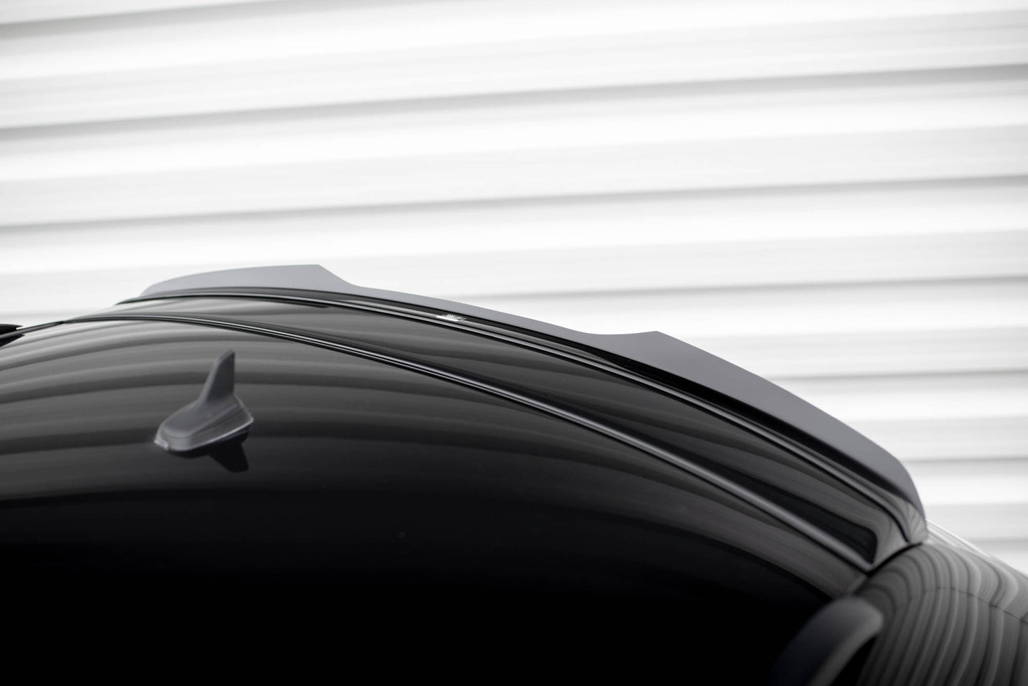 Maxton Spoiler CAP für Audi RS6 Avant C6 schwarz Hochglanz