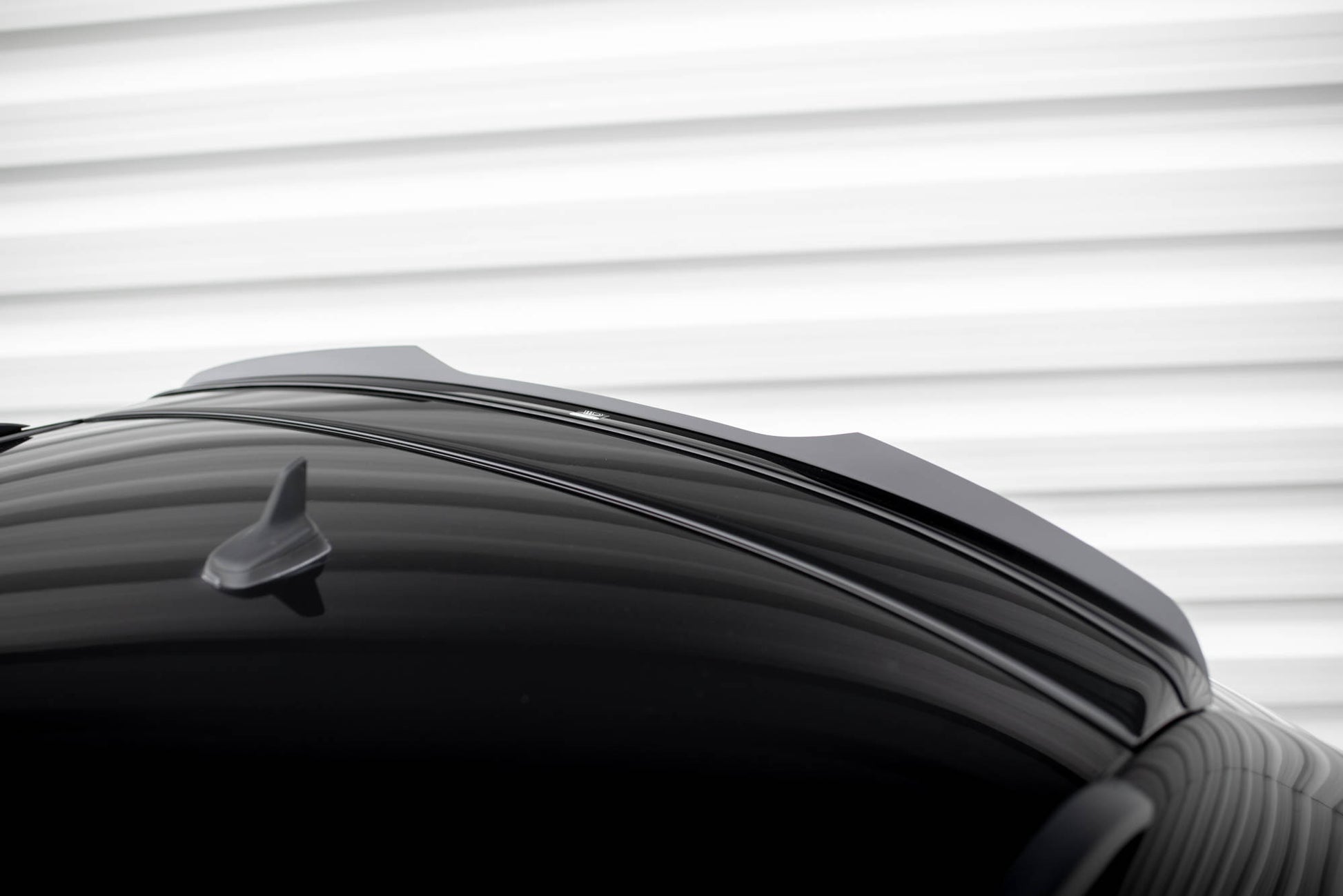 Maxton Spoiler CAP für Audi RS6 Avant C6 schwarz Hochglanz
