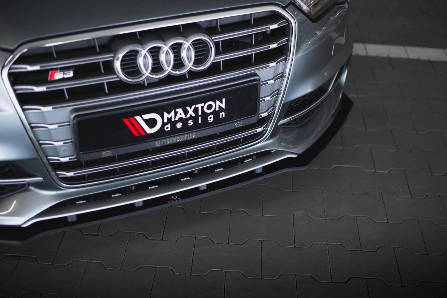 Maxton Street Pro Front Ansatz für für Audi S3 / A3 S-Line Limousine 8V