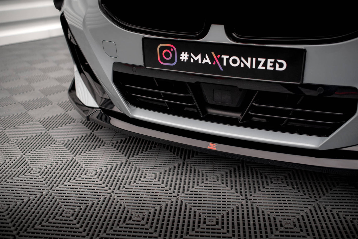 Maxton Front Ansatz V.3 für BMW 2 Coupe M-Paket / M240i G42 Carbon Look
