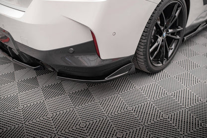 Maxton Heck Ansatz Flaps Diffusor V.1 für BMW 2 Coupe M-Paket G42 schwarz Hochglanz