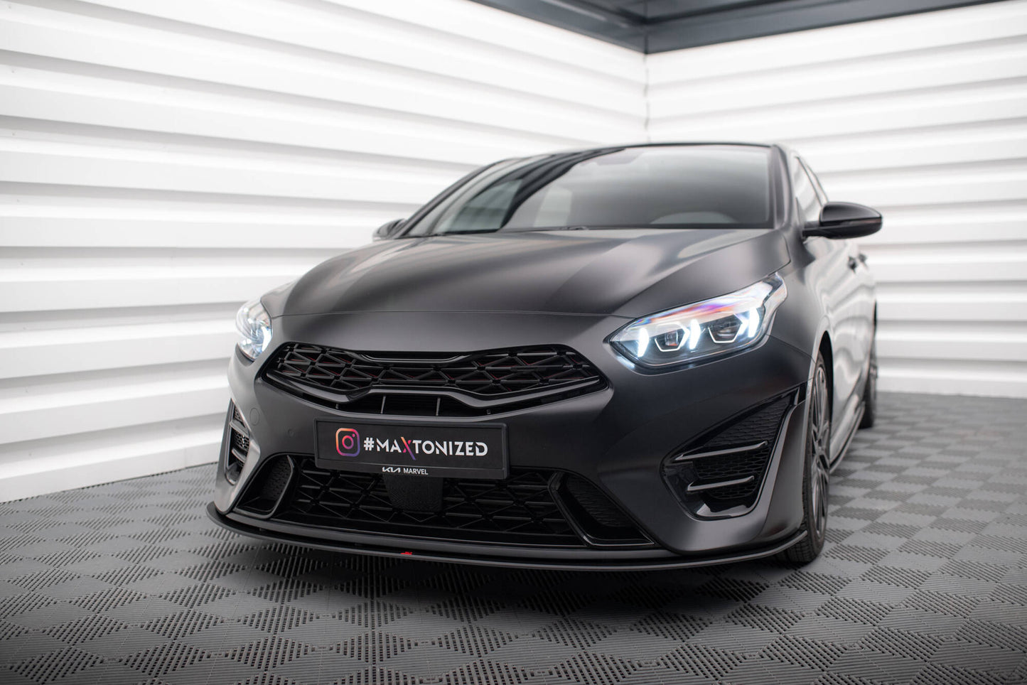 Maxton Street Pro Front Ansatz für für Kia Proceed GT Mk1 Facelift / Ceed GT Mk3 Facelift