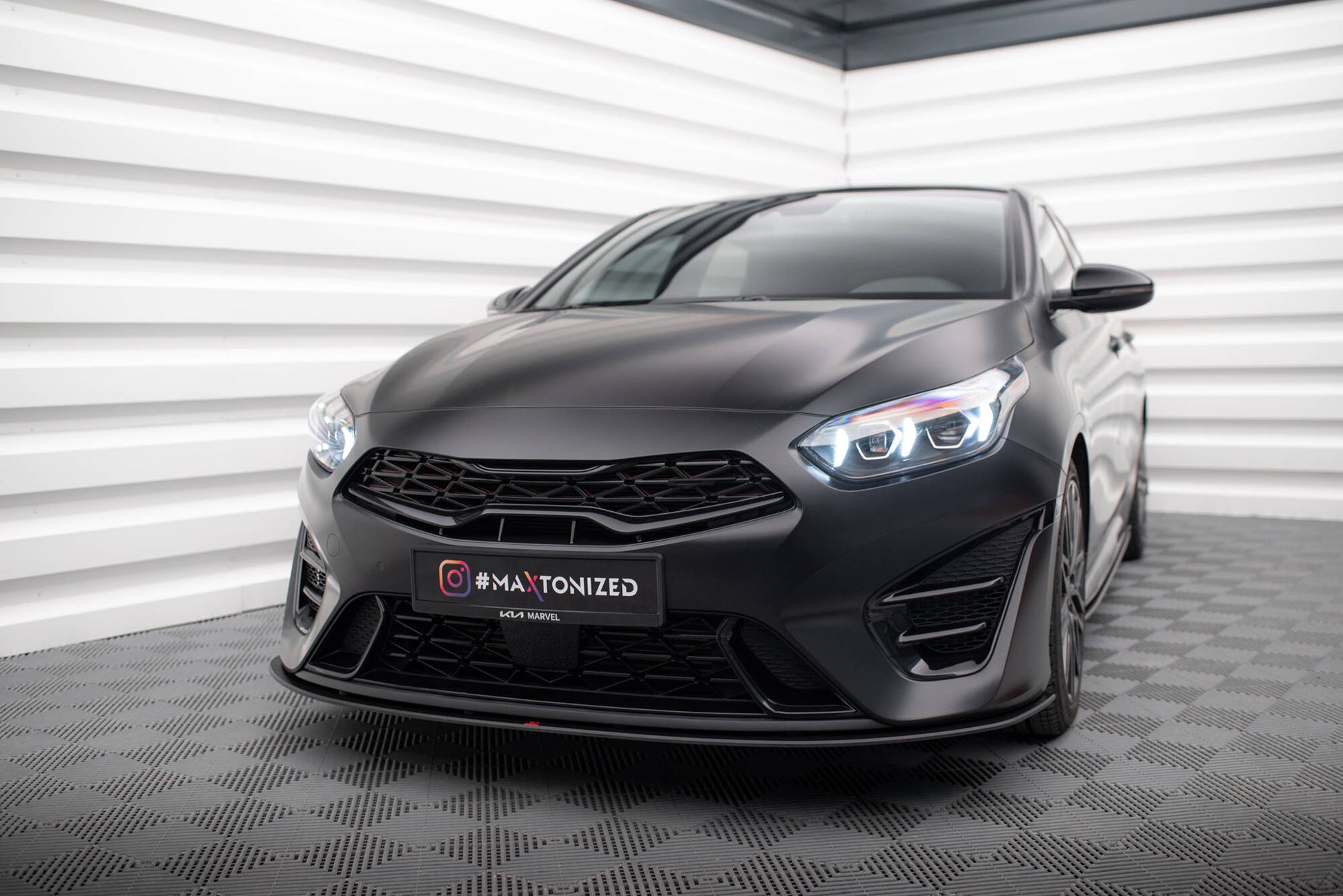 Maxton Street Pro Front Ansatz für für Kia Proceed GT Mk1 Facelift / Ceed GT Mk3 Facelift