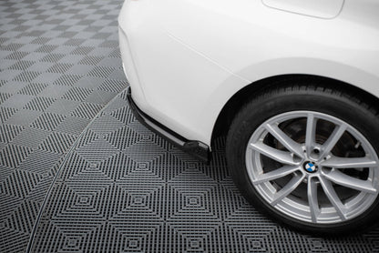 Maxton Heck Ansatz Flaps Diffusor für BMW 3er Limousine / Touring G20 / G21 Facelift schwarz Hochglanz