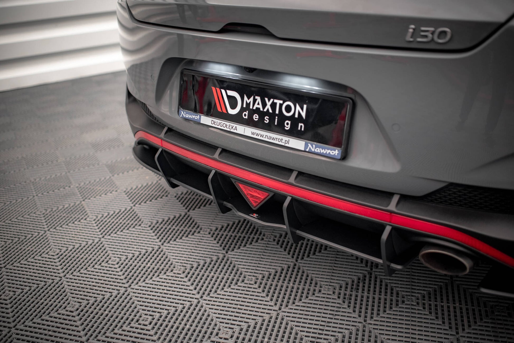 Maxton Street Pro Heckschürze für Hyundai I30 Fastback N-Line Mk3 Facelift