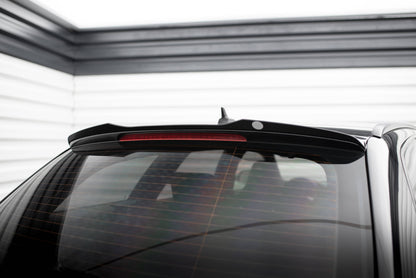 Maxton Spoiler CAP für Audi RS6 Avant C6 schwarz Hochglanz
