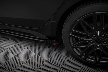 Maxton Side Flaps Kia Proceed GT Mk1 Facelift / Ceed GT Mk3 Facelift  schwarz Hochglanz