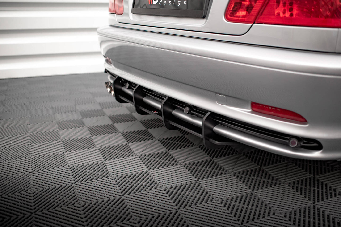Maxton Street Pro Heckschürze für BMW 3er Coupe E46