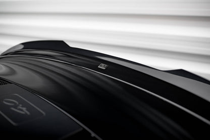 Maxton Niedriger Spoiler CAP für Porsche 911 992 GT3 schwarz Hochglanz