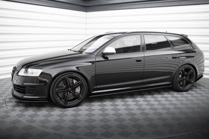 Maxton Street Pro Seitenschweller Ansatz für Audi RS6 Avant C6
