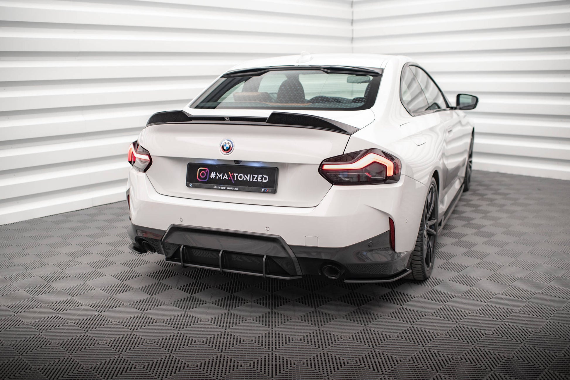 Maxton Street Pro Heckschürze für BMW 2 Coupe M-Paket G42