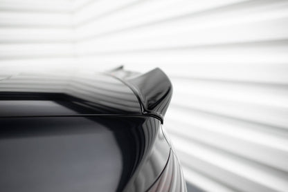 Maxton Spoiler CAP für 3D Audi S5 / A5 S-Line Cabrio 8T schwarz Hochglanz