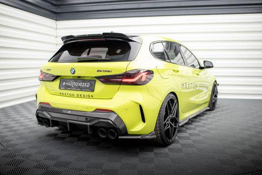 Maxton Carbon Fiber Heck Ansatz Flaps Diffusor für BMW 1er F40 M-Paket/ M135i