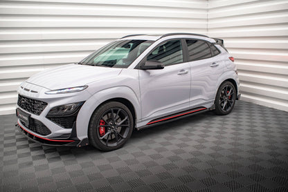 Maxton Seitenschweller Ansatz für V.1 für + Flaps Hyundai Kona N Mk1