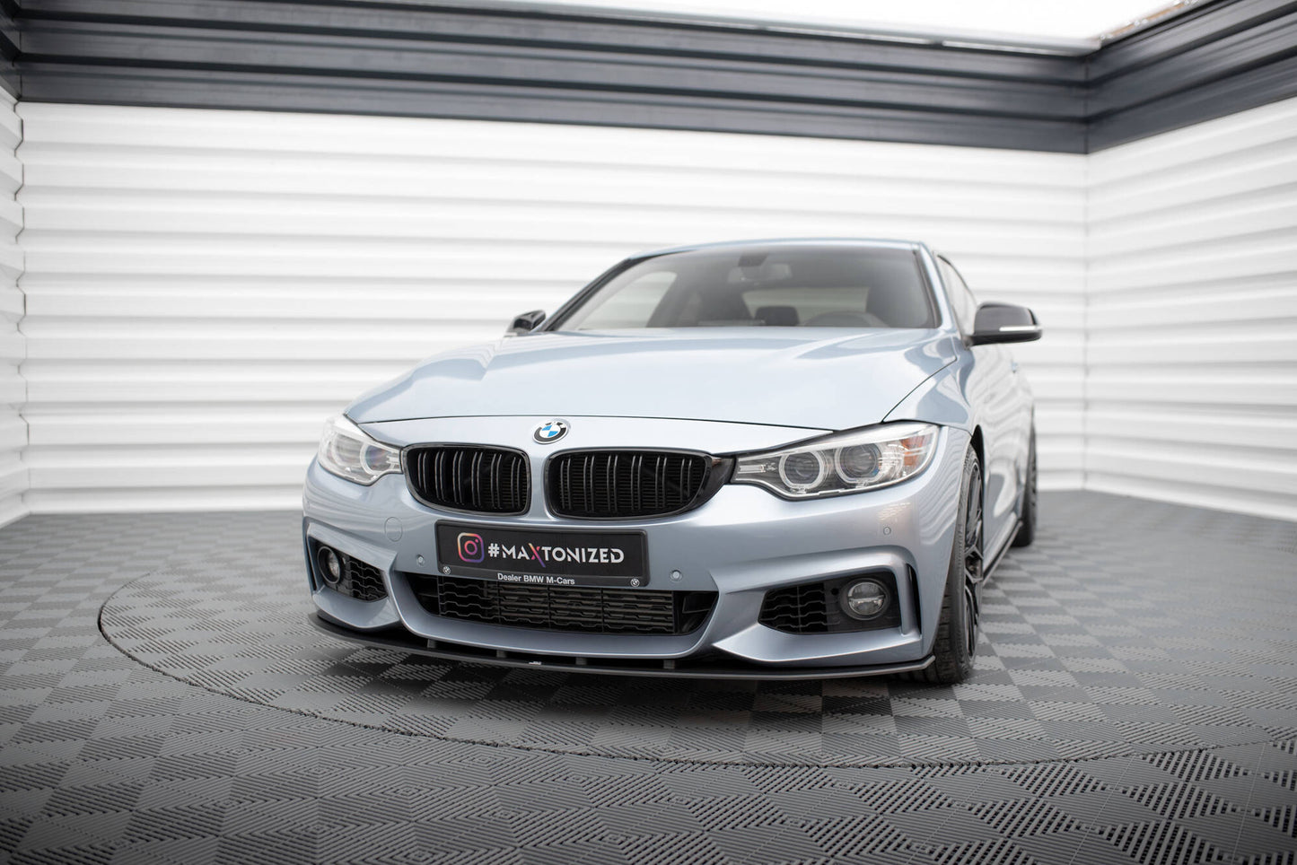 Maxton Street Pro Front Ansatz für für BMW 4er Coupe / Gran Coupe / Cabrio M-Paket F32 / F36 / F33