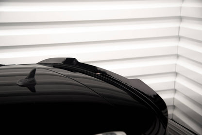 Maxton Spoiler CAP V.2 für Audi A6 Avant C7 schwarz Hochglanz
