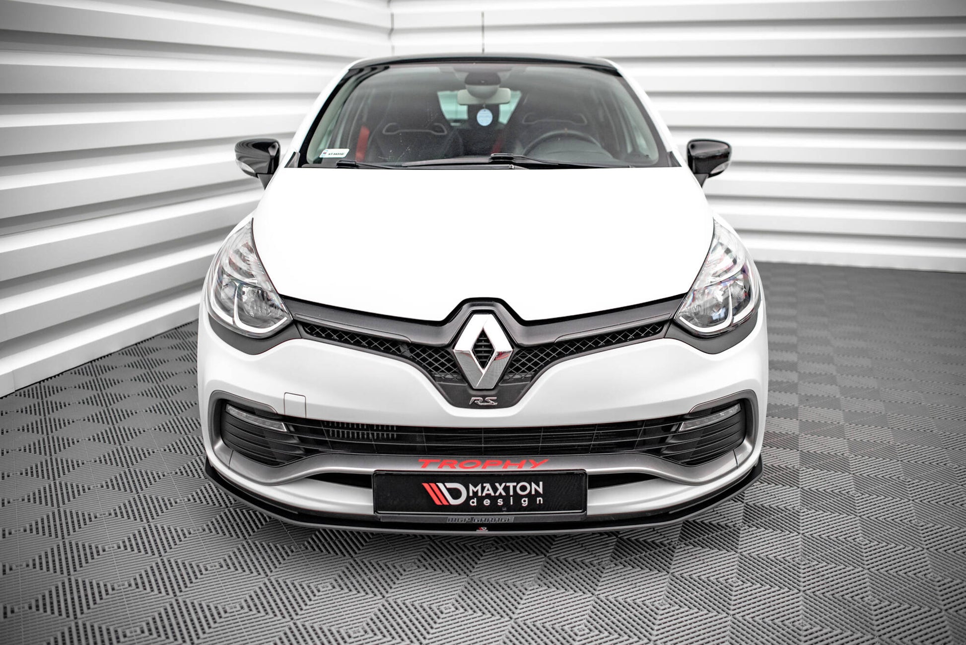 Maxton Street Pro Front Ansatz für für Renault Clio RS Mk4