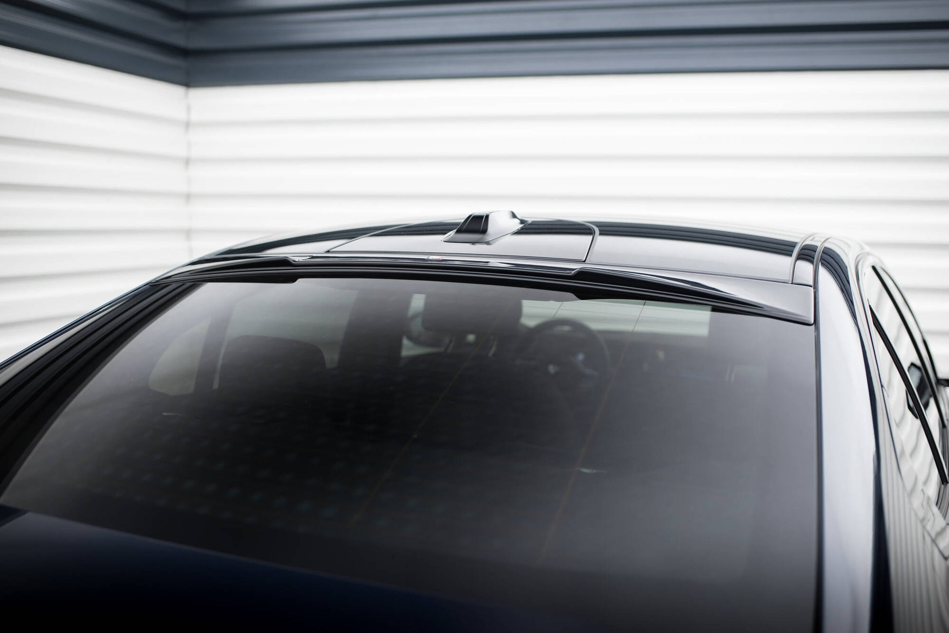 Maxton Heckscheiben Spoiler für BMW 5er M-Paket G60 schwarz Hochglanz