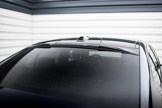 Maxton Heckscheiben Spoiler für BMW 5er M-Paket G60 schwarz Hochglanz