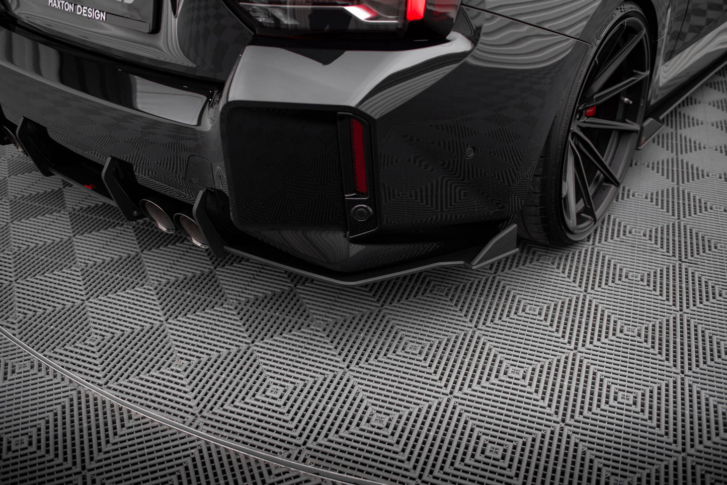 Maxton Street Pro Heck Ansatz Flaps Diffusor V.2 für BMW M2 G87