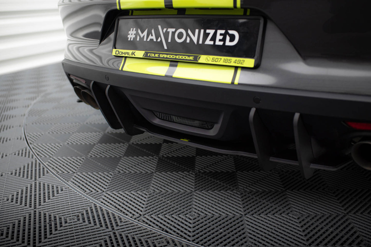 Maxton Street Pro Heckschürze für Ford Mustang GT Mk6