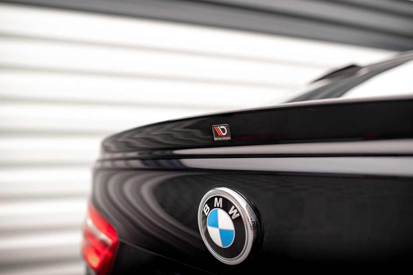 Maxton 3D Spoiler CAP V.2 für BMW X6 F16 M-Paket / X6 M F86 schwarz Hochglanz
