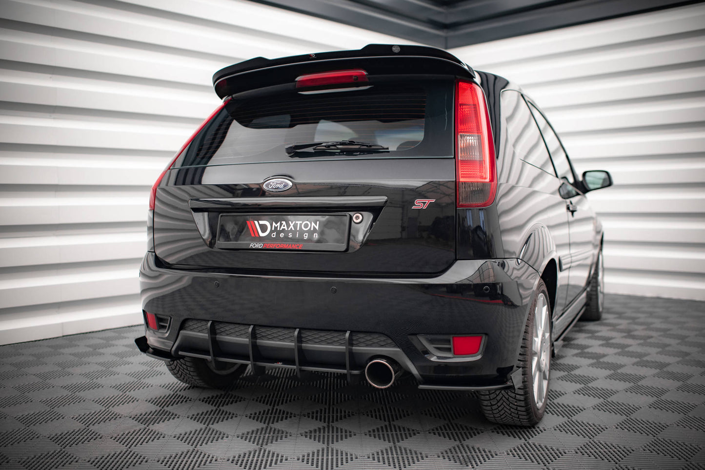 Maxton Street Pro Heckschürze für Ford Fiesta ST Mk6