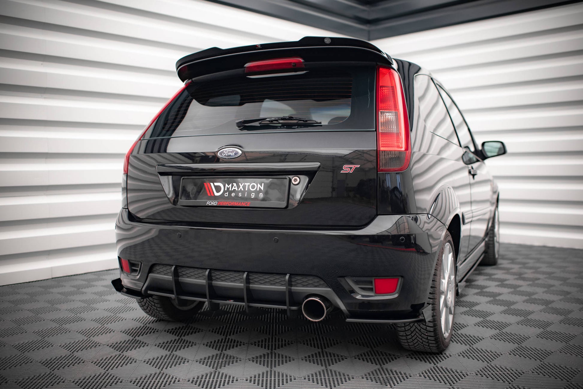 Maxton Street Pro Heckschürze für Ford Fiesta ST Mk6