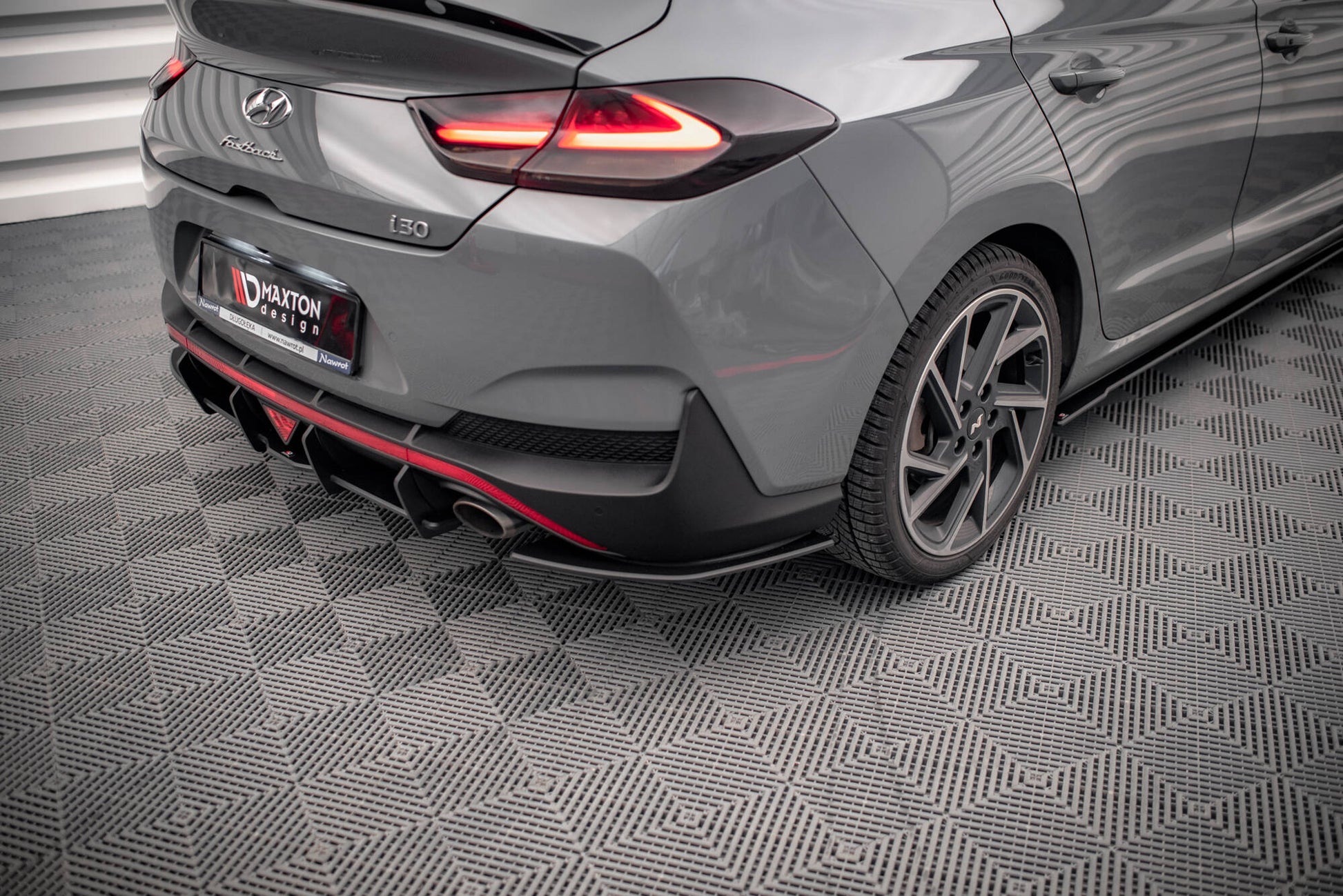 Maxton Street Pro Heckschürze für Hyundai I30 Fastback N-Line Mk3 Facelift
