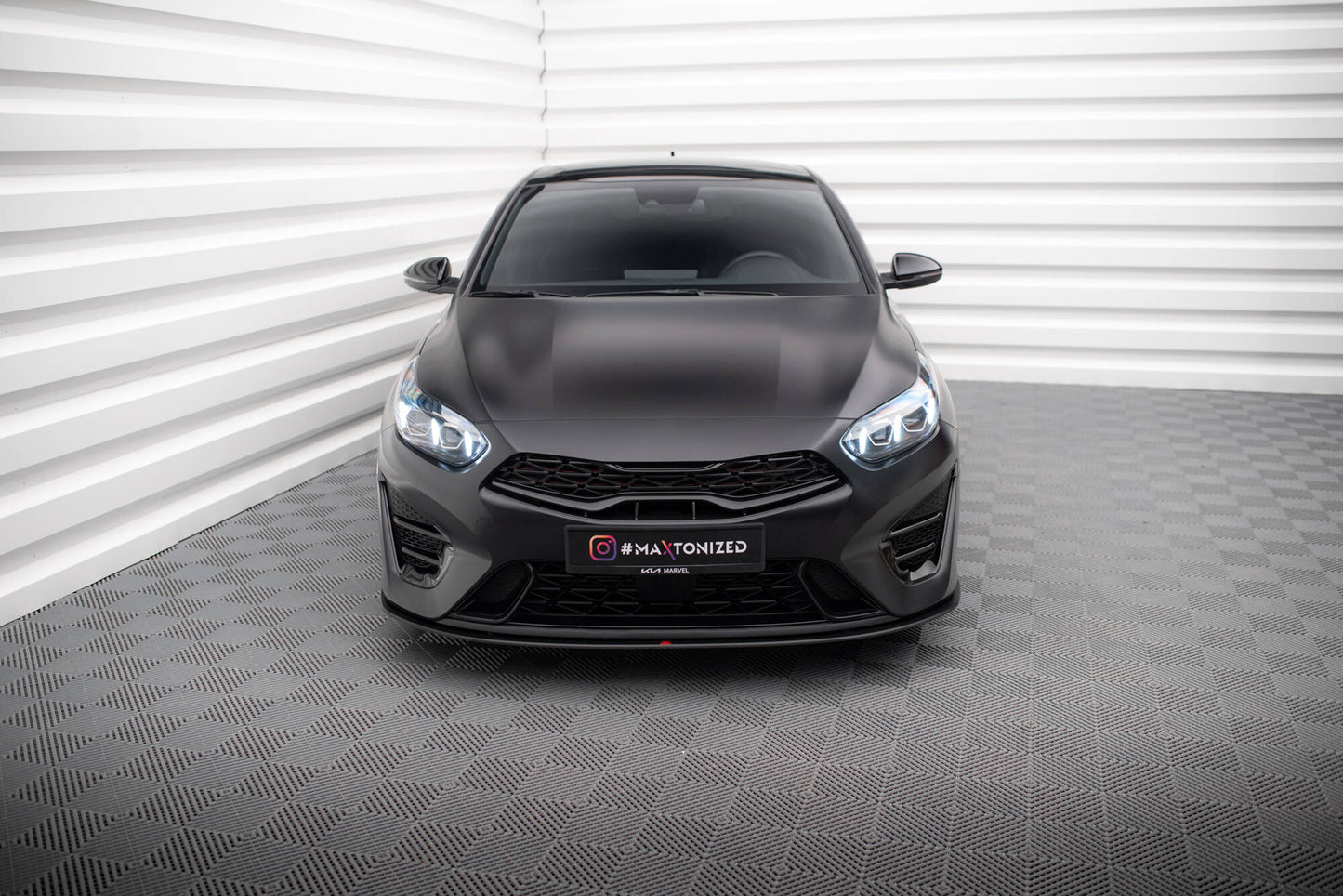 Maxton Street Pro Front Ansatz für für Kia Proceed GT Mk1 Facelift / Ceed GT Mk3 Facelift