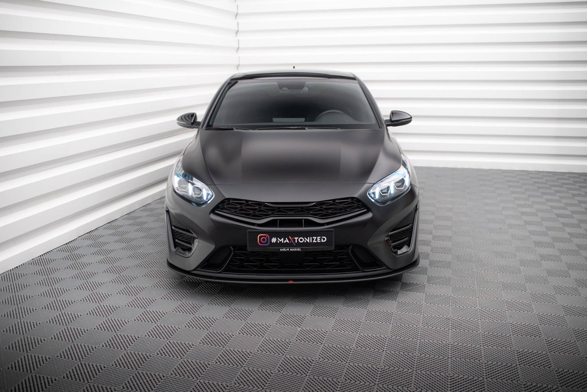 Maxton Street Pro Front Ansatz für für Kia Proceed GT Mk1 Facelift / Ceed GT Mk3 Facelift