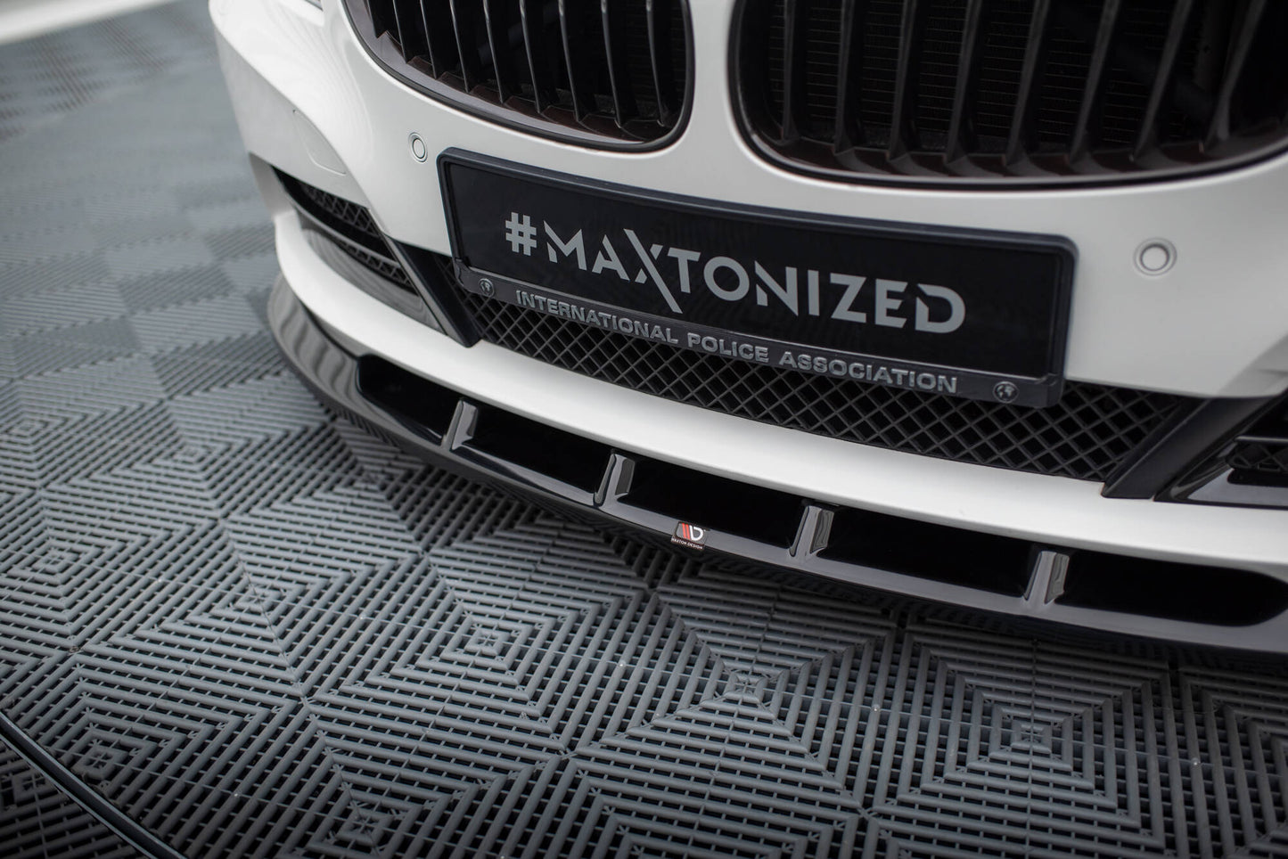 Maxton Front Ansatz V.1 für BMW Z4 E89 schwarz Hochglanz