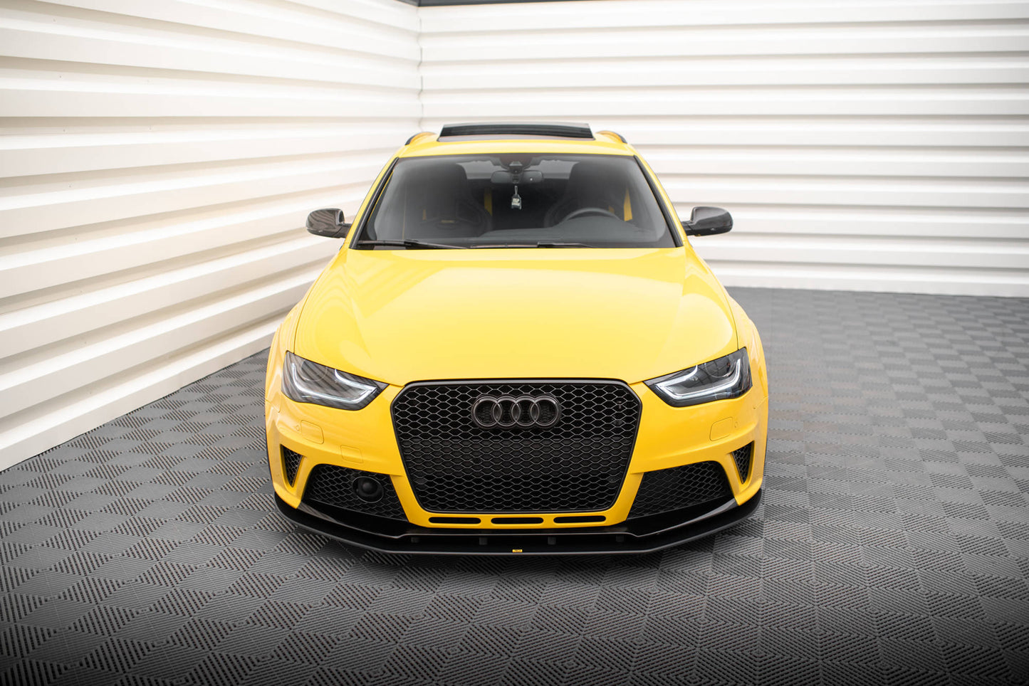 Maxton Street Pro Front Ansatz für für Audi RS4 B8