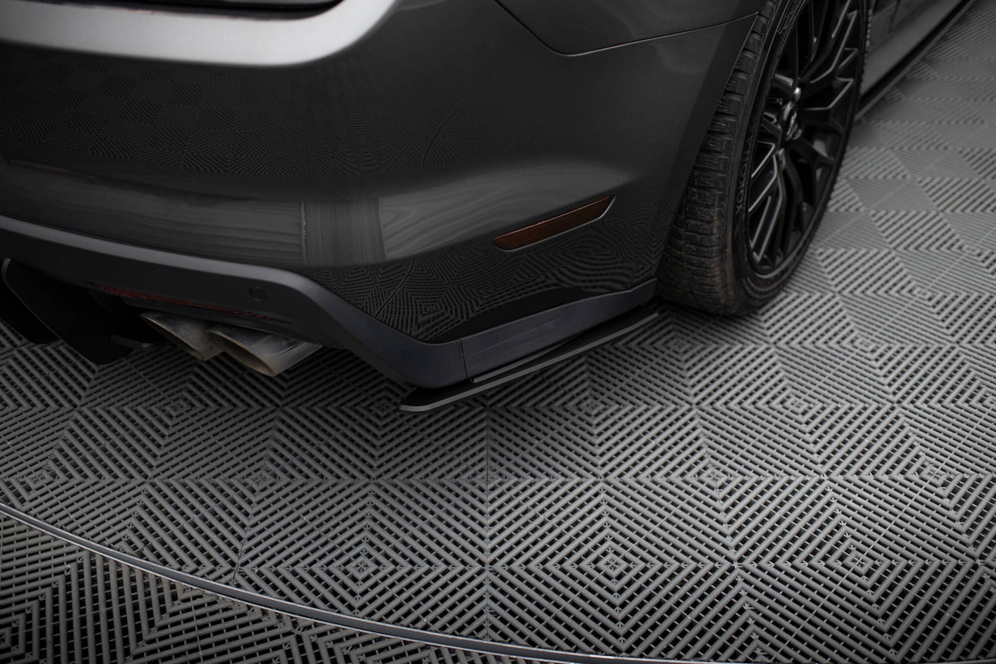 Maxton Street Pro Heck Ansatz Flaps Diffusor für  Ford Mustang GT Mk6