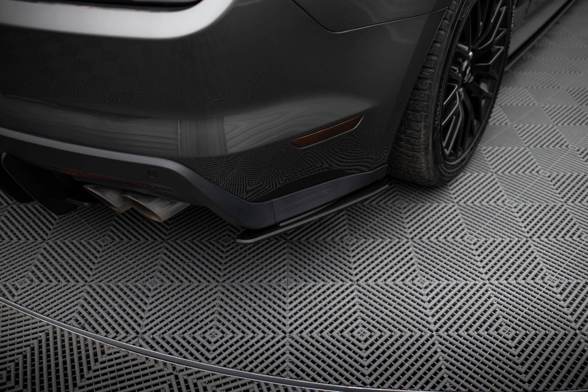 Maxton Street Pro Heck Ansatz Flaps Diffusor für  Ford Mustang GT Mk6