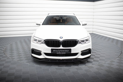 Maxton Front Ansatz V.3 für BMW 5er M-Paket G30 / G31 schwarz Hochglanz