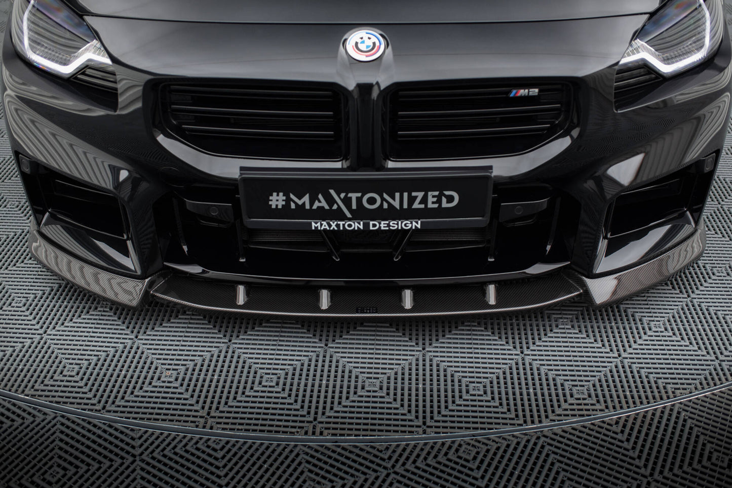 Maxton Carbon Fiber Front Ansatz V.2 für BMW M2 G87