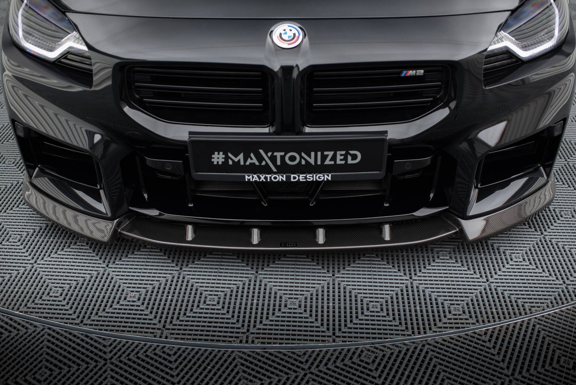 Maxton Carbon Fiber Front Ansatz V.2 für BMW M2 G87