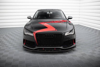 Maxton Street Pro Front Ansatz für für Audi A7 RS7 Look C7
