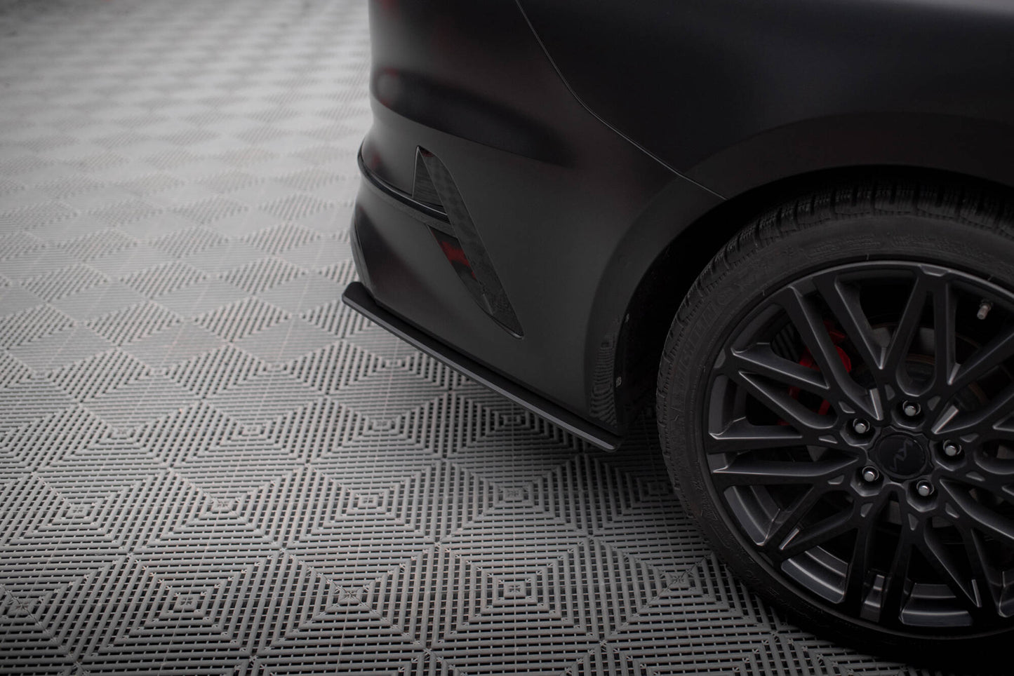 Maxton Street Pro Heck Ansatz Flaps Diffusor für Kia Proceed GT Mk1 Facelift