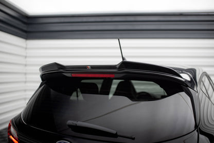 Maxton Spoiler CAP für 3D Ford Fiesta ST / ST-Line Mk8 schwarz Hochglanz