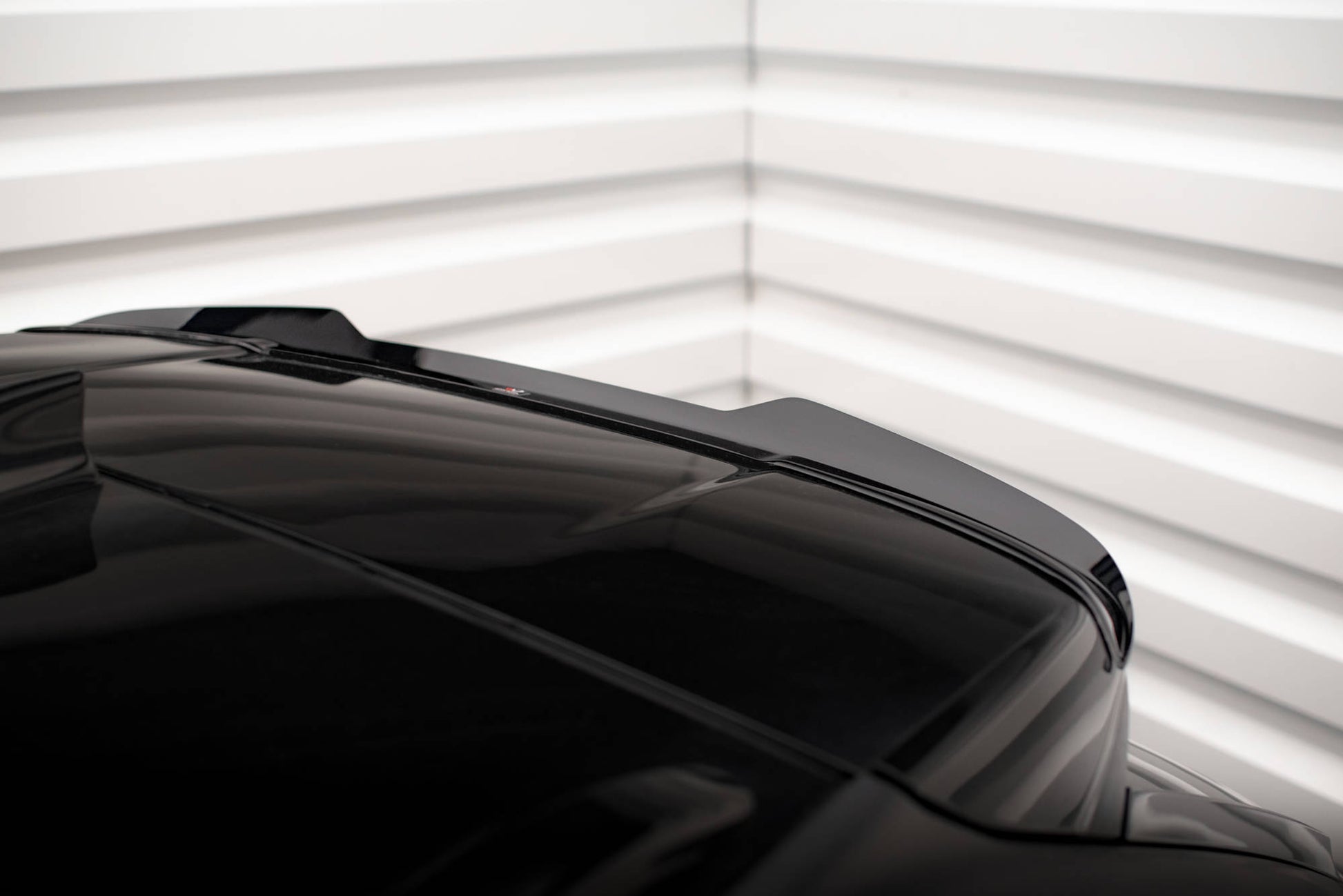 Maxton Spoiler CAP für Ford Edge Mk2 schwarz Hochglanz