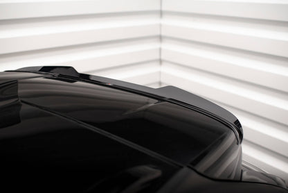 Maxton Spoiler CAP für Ford Edge Mk2 schwarz Hochglanz