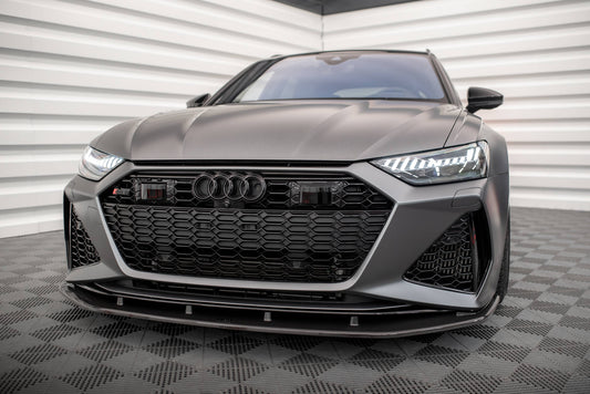 Maxton Carbon Fiber Front Ansatz für Audi RS6 C8 / RS7 C8