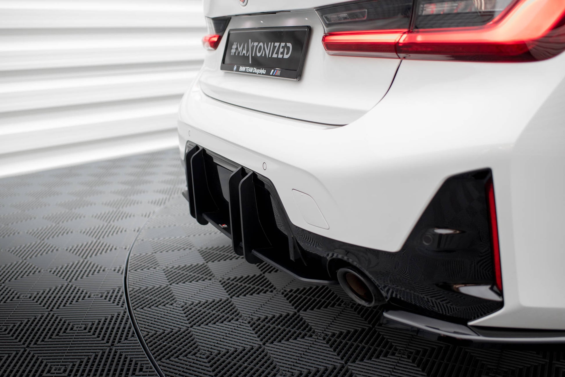 Maxton Street Pro Heckschürze für BMW 3er M-Paket G20 / G21 Facelift